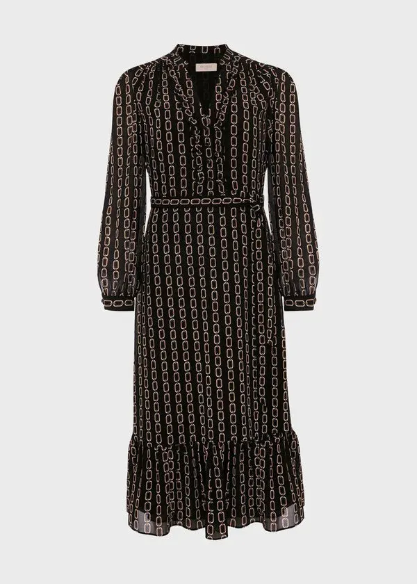 Alexia Dress 0124/5169/9045l00 Black-Camel