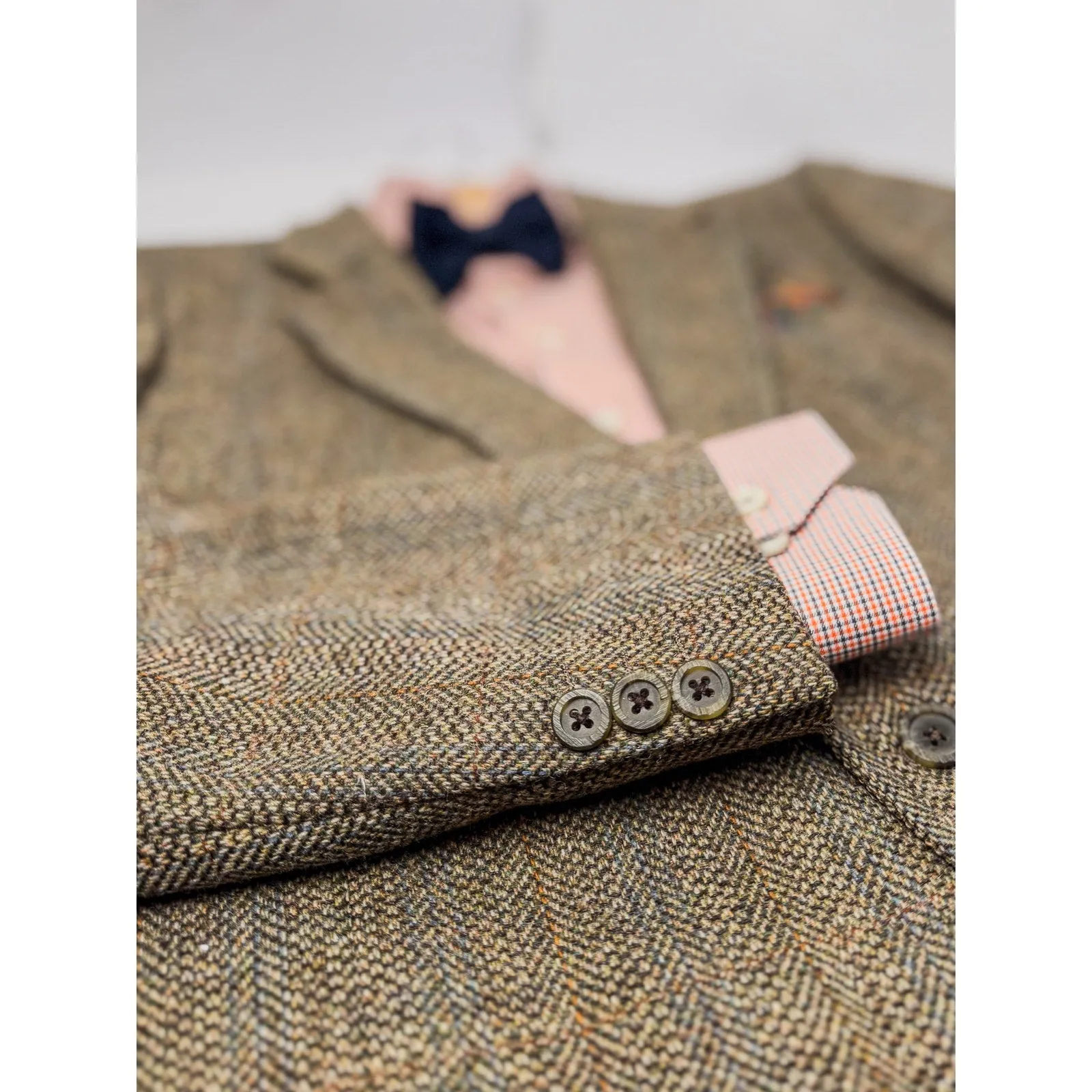 Aquascutum Brown Wool Men's Blazer, Size L, US 41R, EU 51R