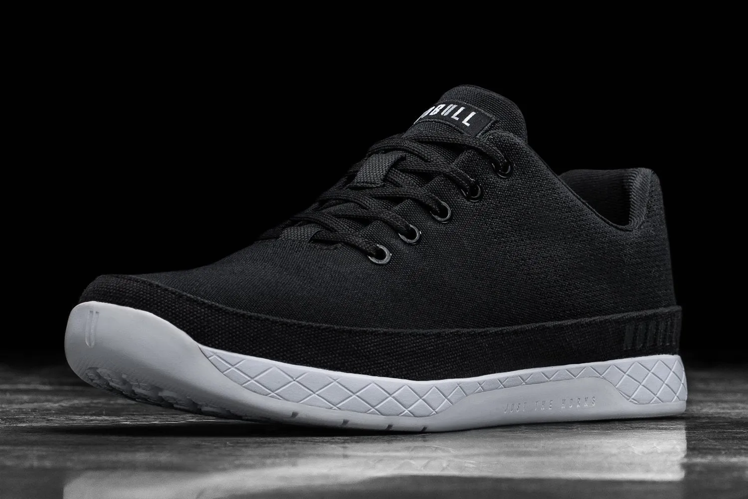 BLACK WHITE CANVAS TRAINER (MEN'S)