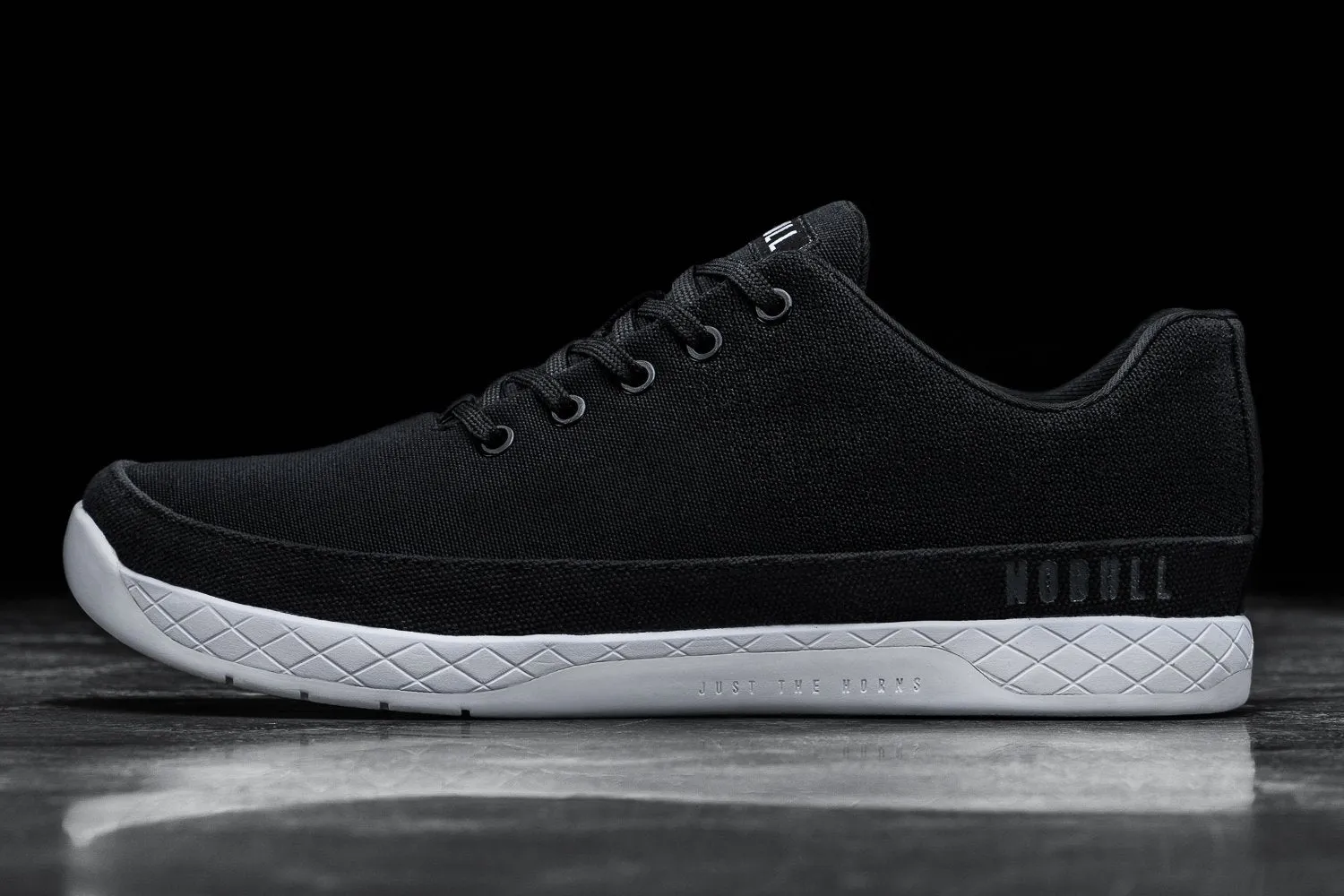 BLACK WHITE CANVAS TRAINER (MEN'S)