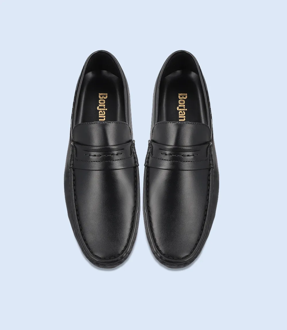 BM5245-BLACK-Men Loafers
