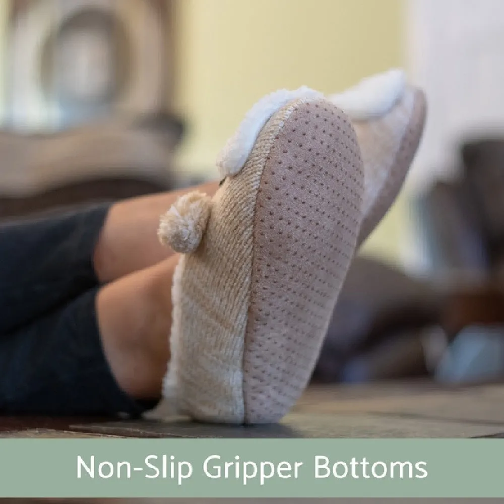 Brown Pubby Slipper Socks