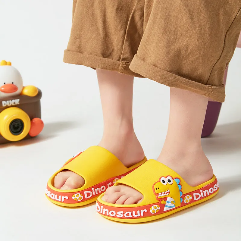 Children's cartoon cute non-slip soft bottom bathroom slippers
