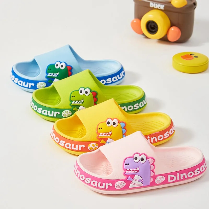 Children's cartoon cute non-slip soft bottom bathroom slippers