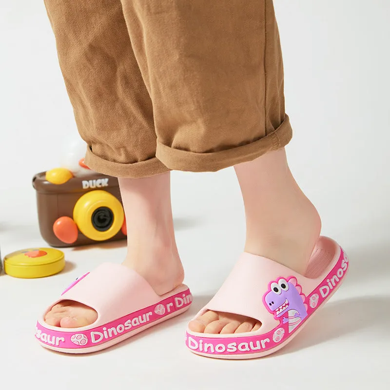 Children's cartoon cute non-slip soft bottom bathroom slippers