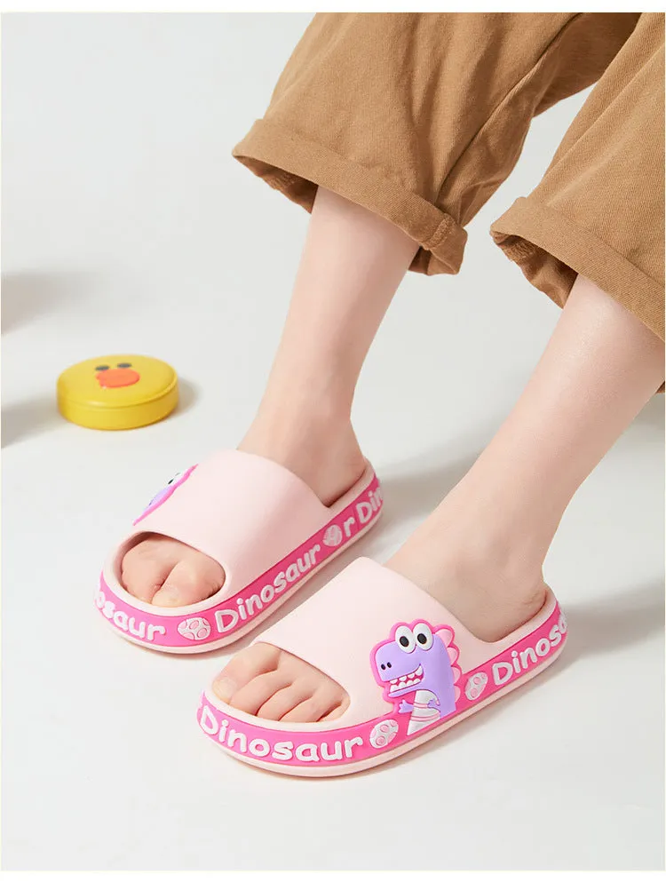 Children's cartoon cute non-slip soft bottom bathroom slippers