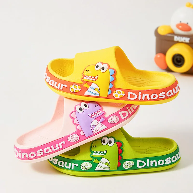 Children's cartoon cute non-slip soft bottom bathroom slippers