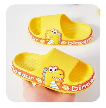 Children's cartoon cute non-slip soft bottom bathroom slippers