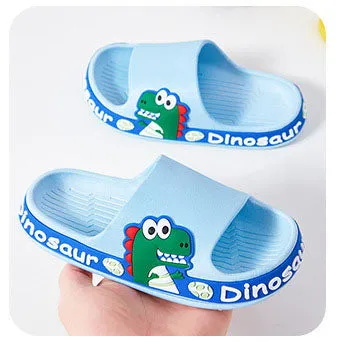 Children's cartoon cute non-slip soft bottom bathroom slippers