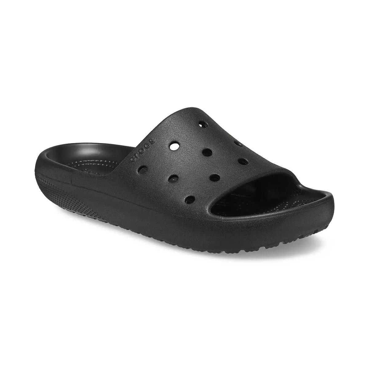 CROCS CLASSIC CROC SLIDE V2 SANDAL BLACK - MENS