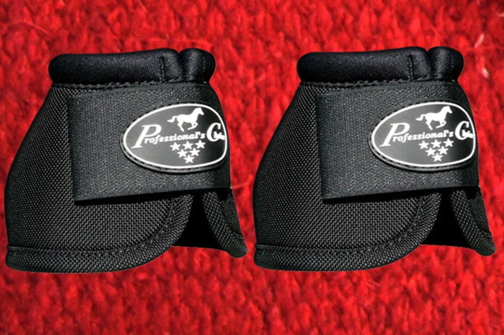 F43B Black Small Professional Choice Smb3 Sports Medicine Horse Boots Bells