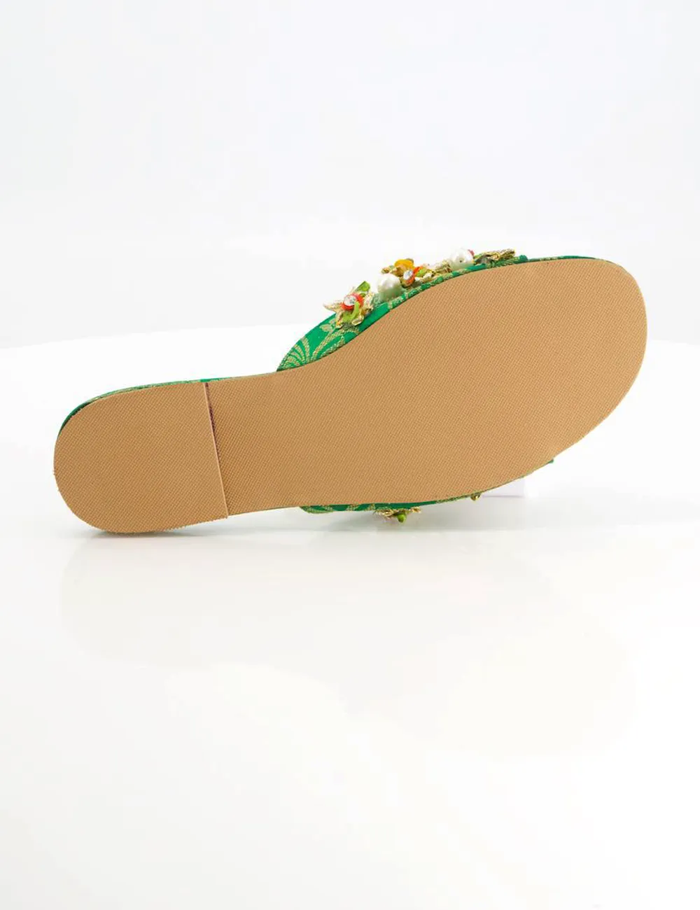 Green | Fancy Slippers for women