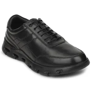 Healers Black Casual Formal Derby Shoes For Men ASF-1 By Liberty