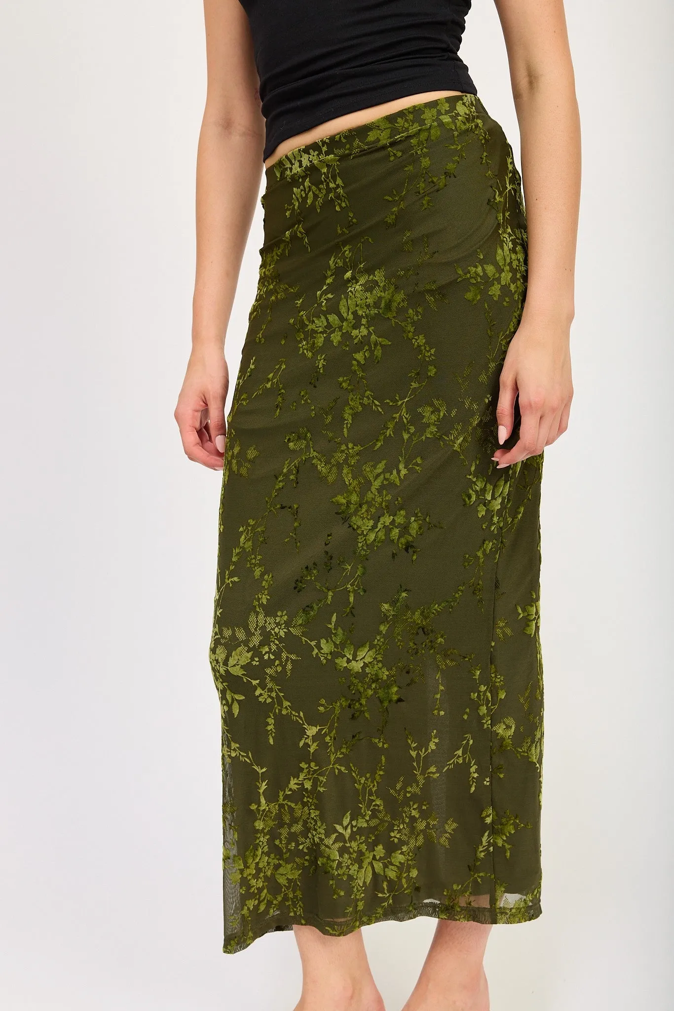 Lace Maxi Skirt