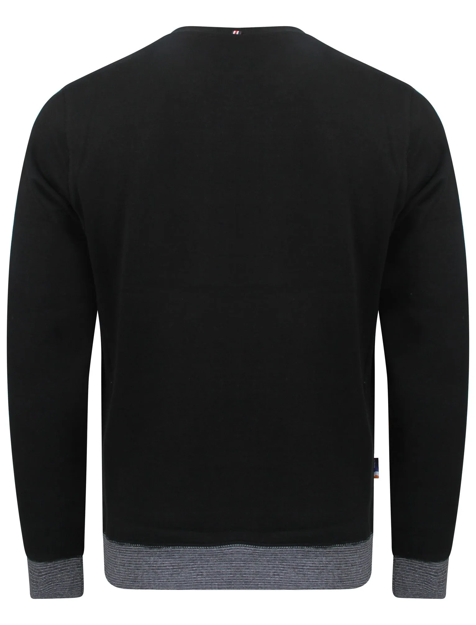 Men's soft basic black sweatshirt - Le Shark