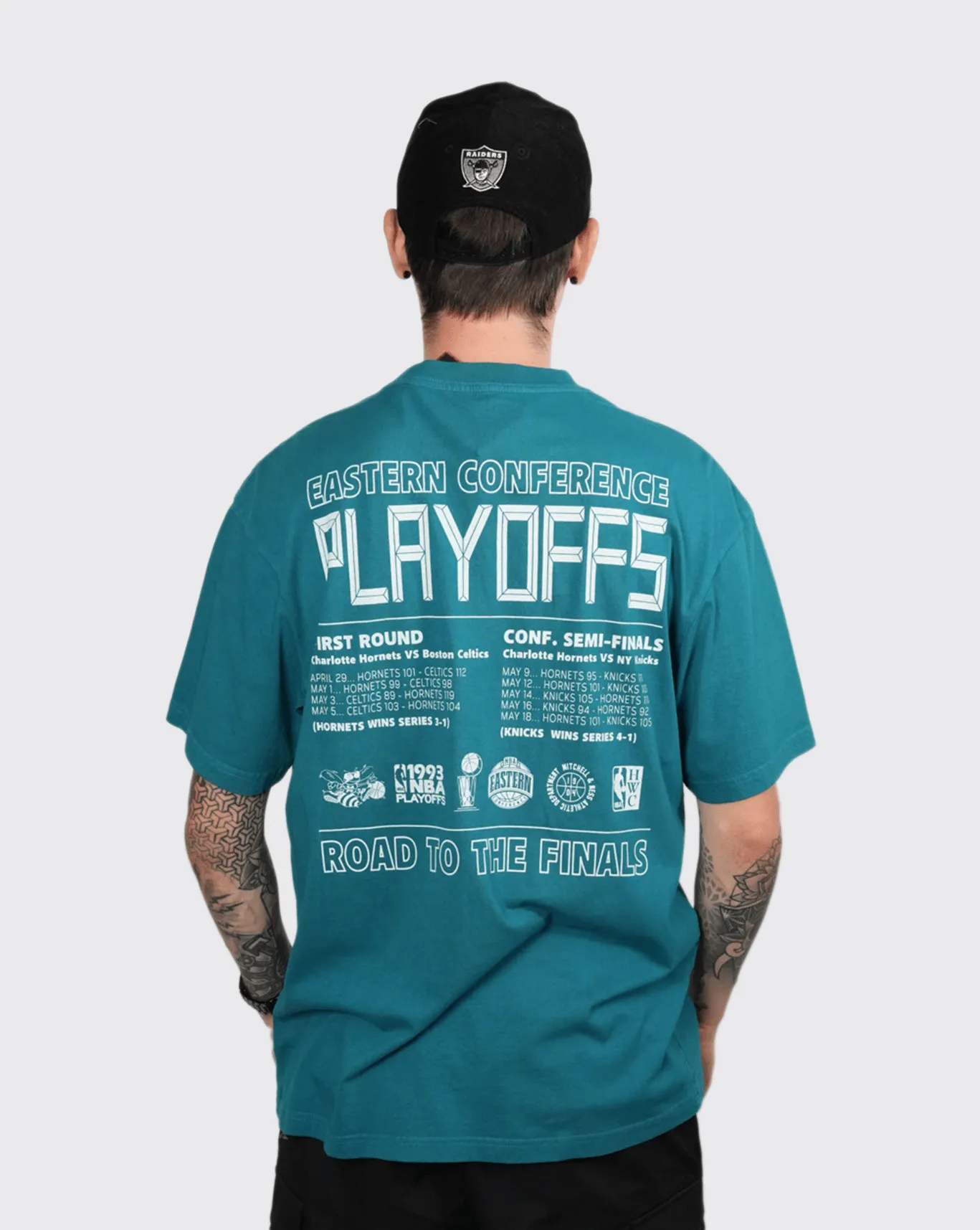 Mitchell and Ness Chisel Championship Tee Hornets