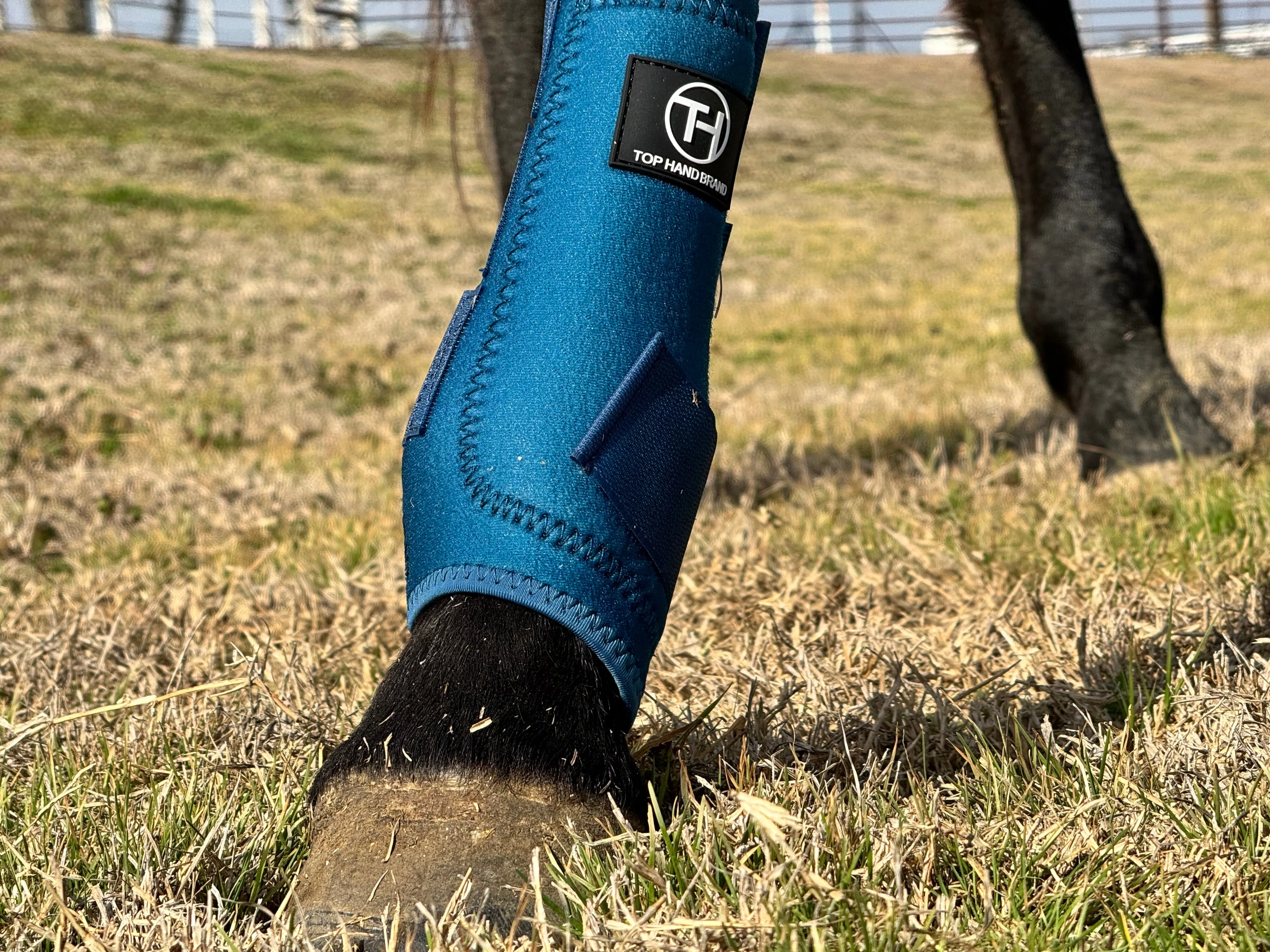 Peacock Blue Sport Boots