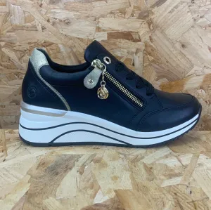 Remonte Womens Elle Fashion Trainers - Black