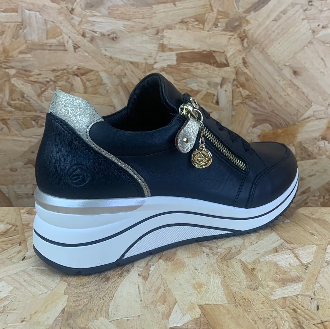 Remonte Womens Elle Fashion Trainers - Black