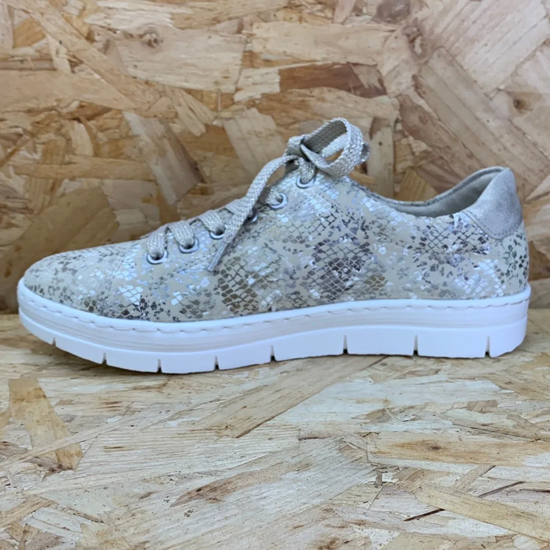 Remonte Womens Fashion Trainers - Beige