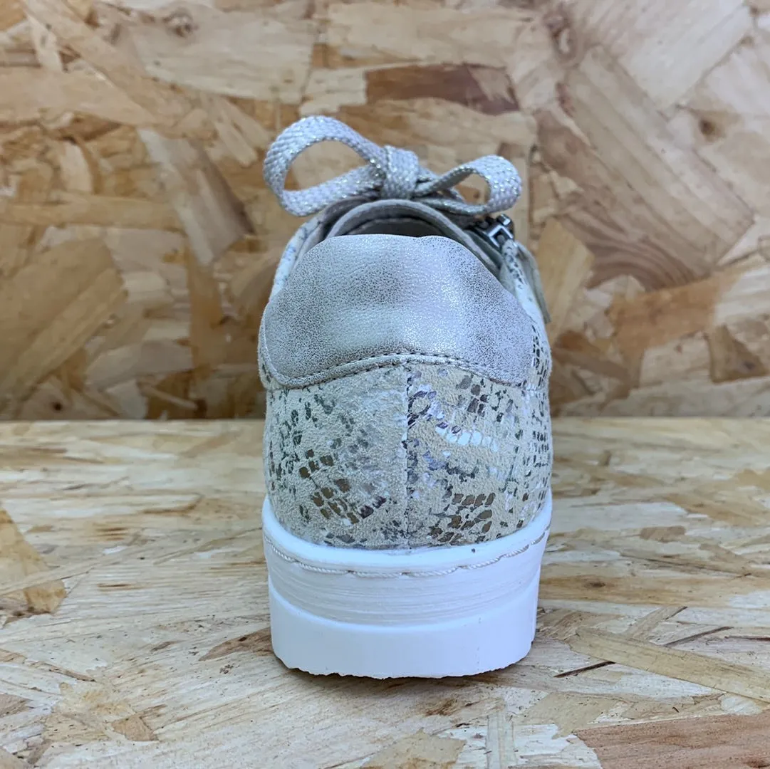 Remonte Womens Fashion Trainers - Beige