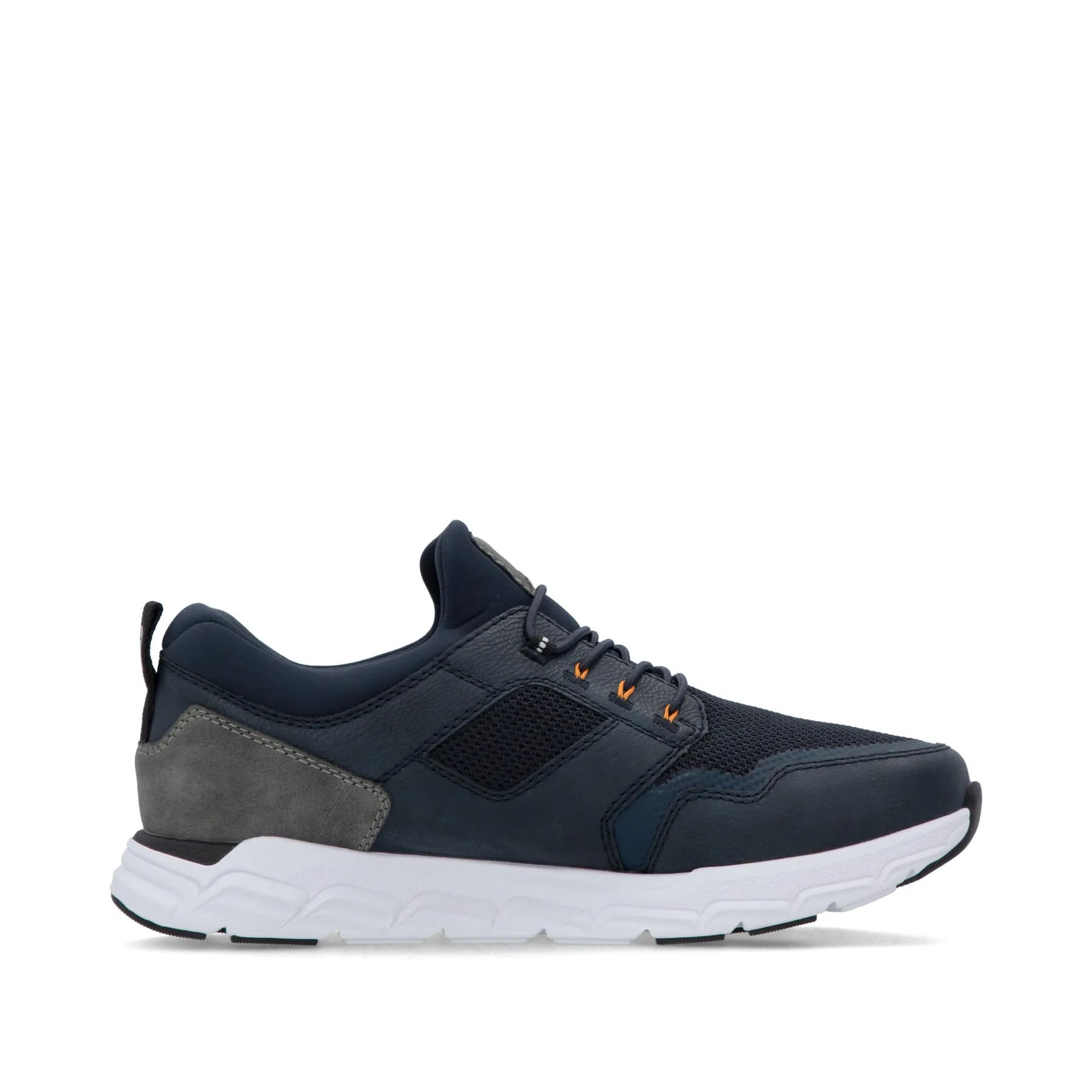 Rieker Mens Slip On Wide Trainers - Blue