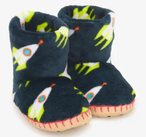 Rocket Man Fleece Slippers