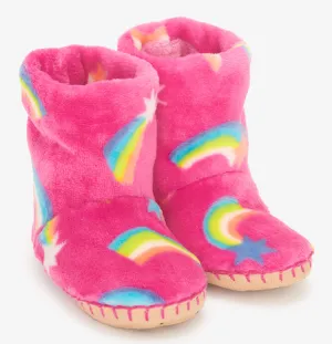 Shooting Stars Fleece Slippers