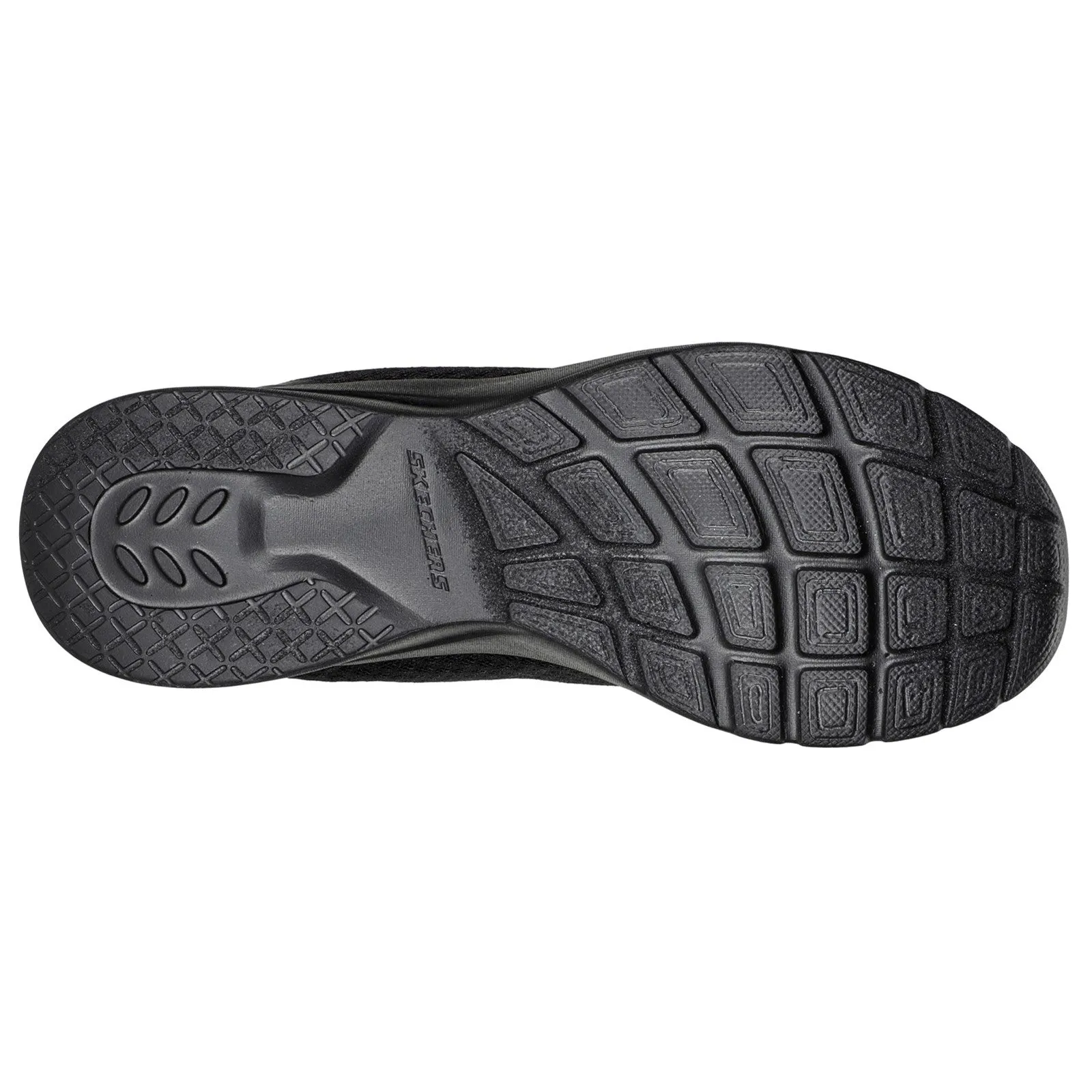 Skechers Girls Bobs Squad Chaos Color Crush Trainers - Black
