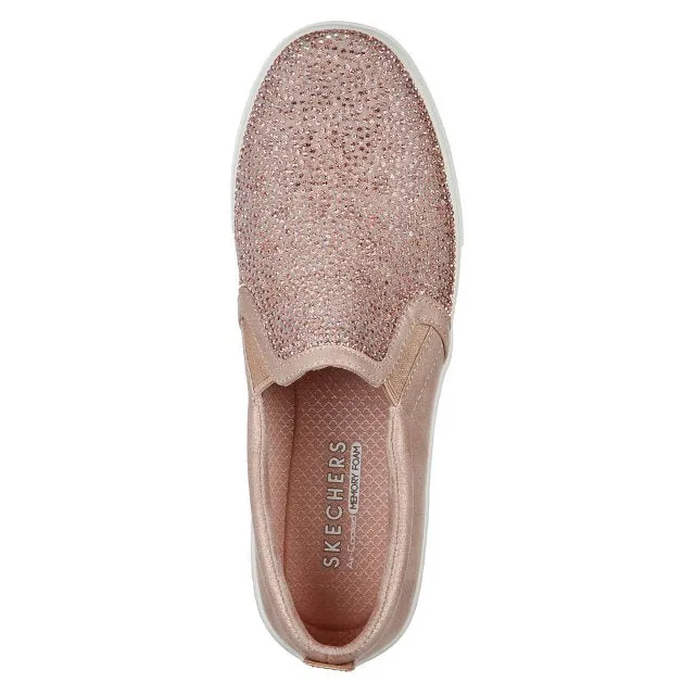 Skechers-High-Key-Rose-Gold-Slip-On-Trainer