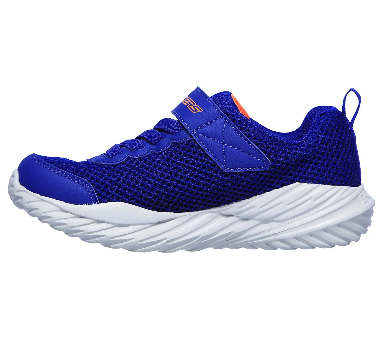 Skechers Kids Nitro Sprint Kroden Trainers - Blue / Orange