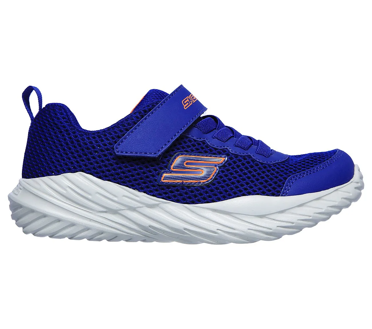 Skechers Kids Nitro Sprint Kroden Trainers - Blue / Orange