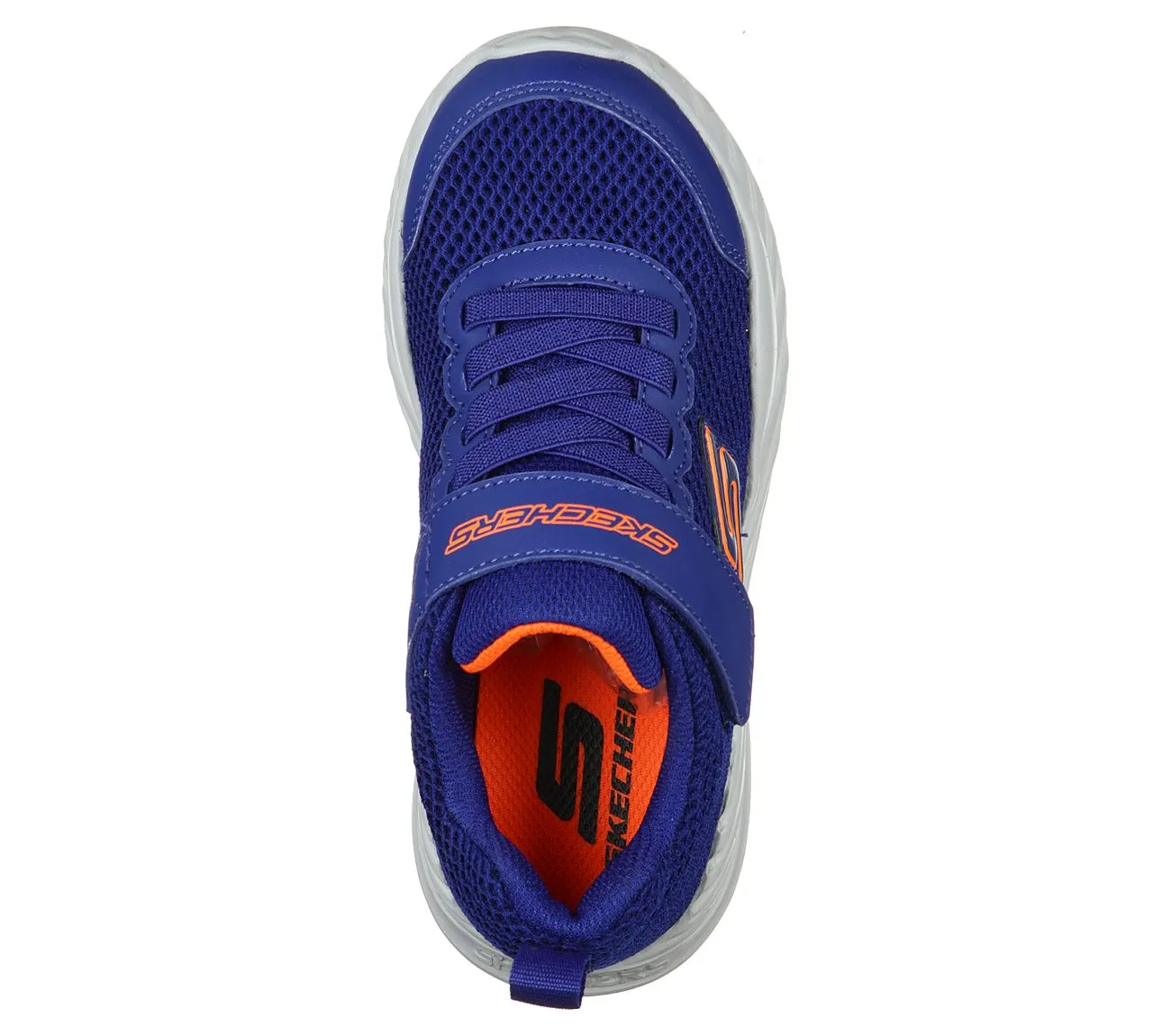 Skechers Kids Nitro Sprint Kroden Trainers - Blue / Orange