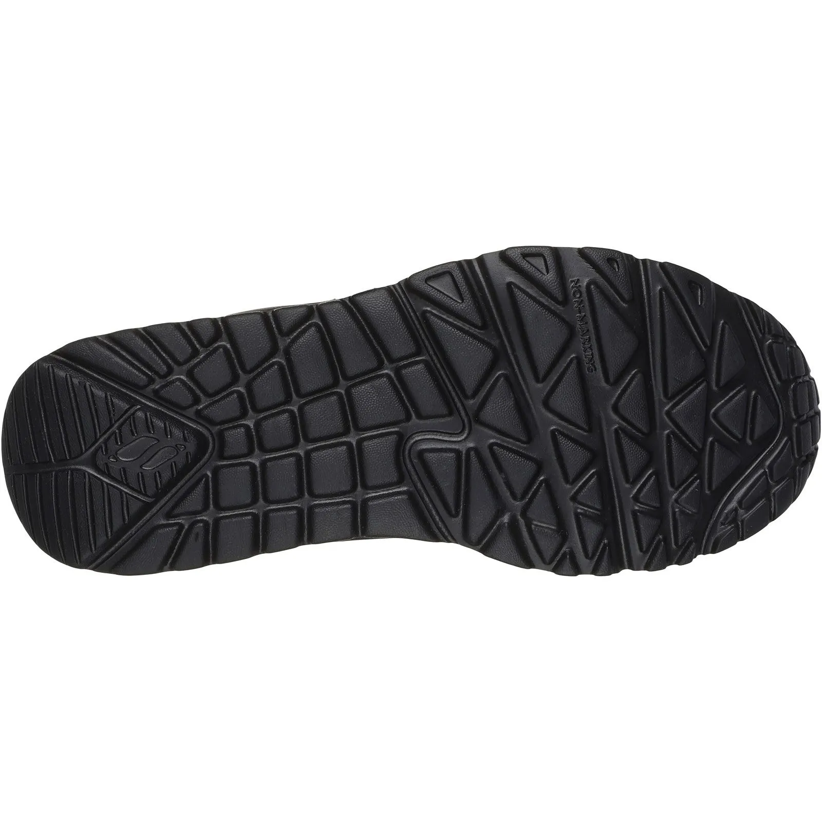 Skechers Kids Uno Lite Easy Zip Trainers - Black