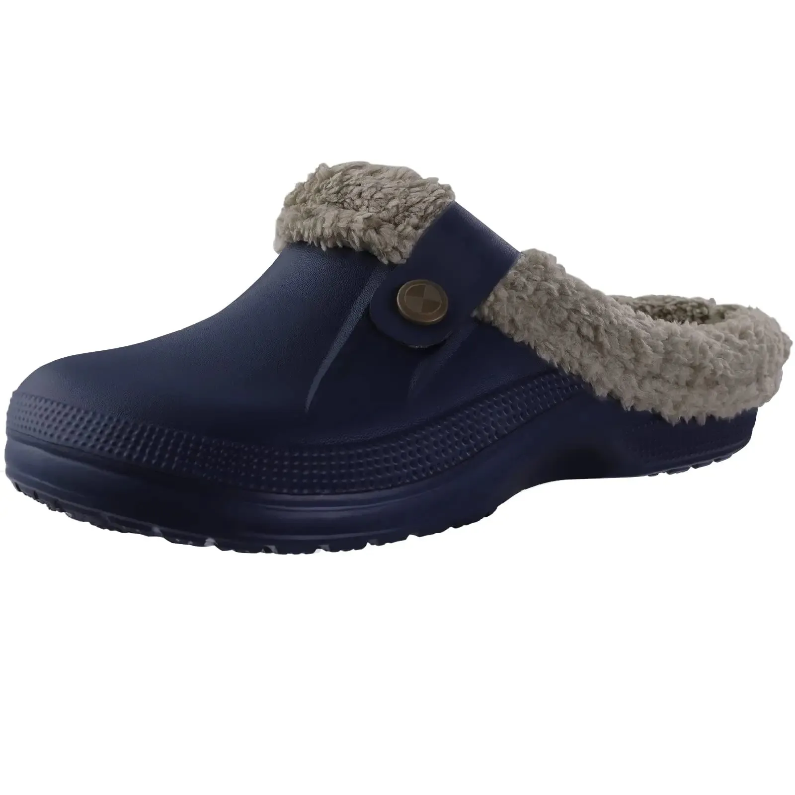 Soft Plush Warm Waterproof Non-slip Clogs