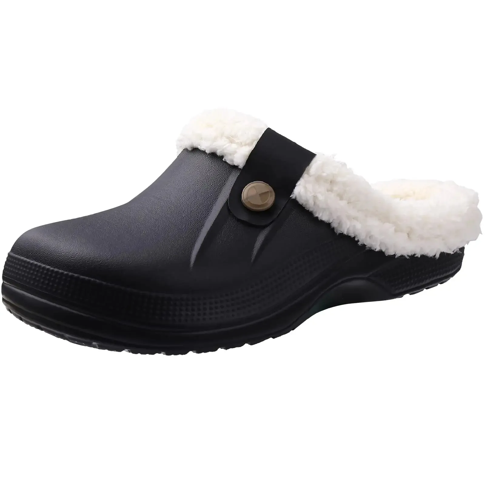 Soft Plush Warm Waterproof Non-slip Clogs