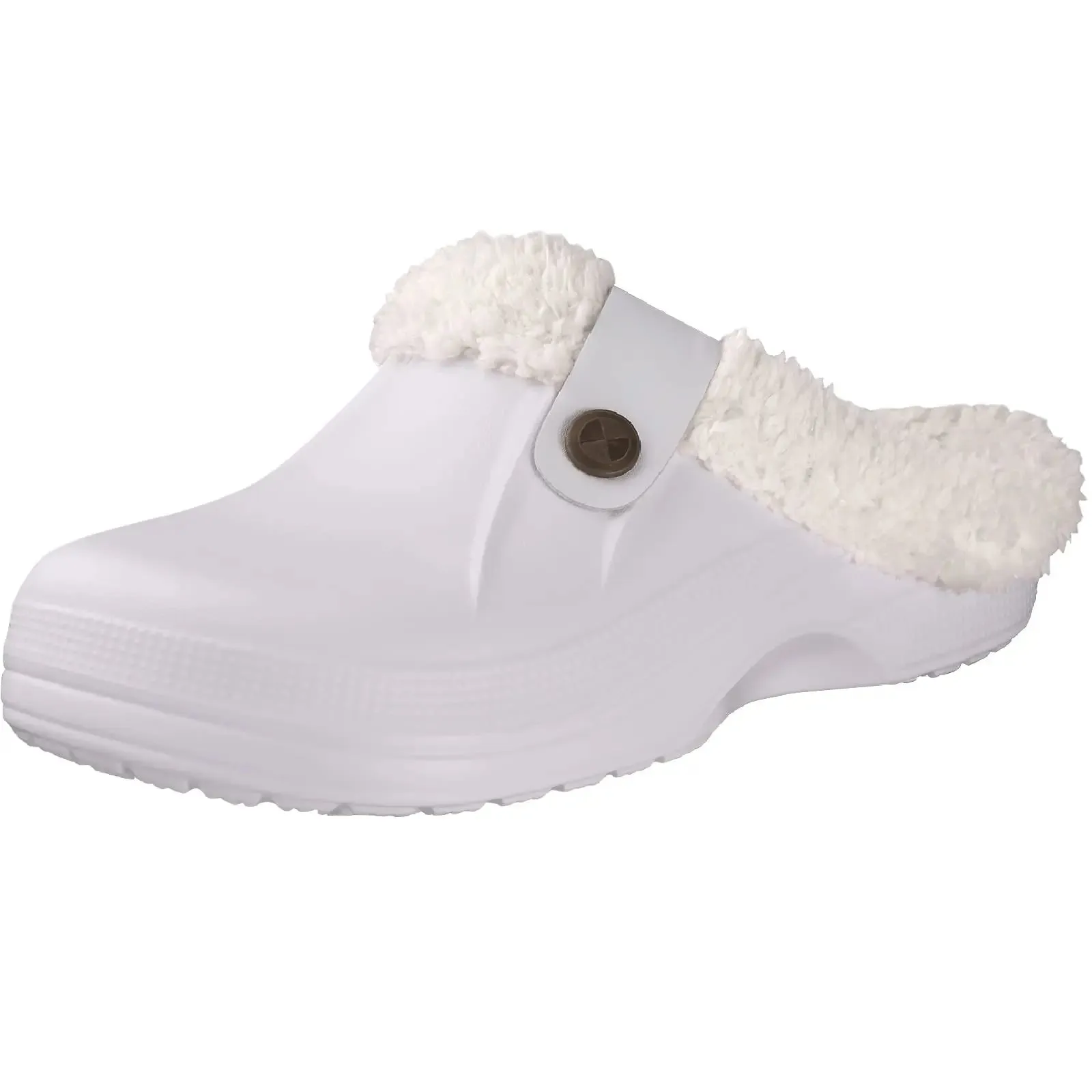 Soft Plush Warm Waterproof Non-slip Clogs