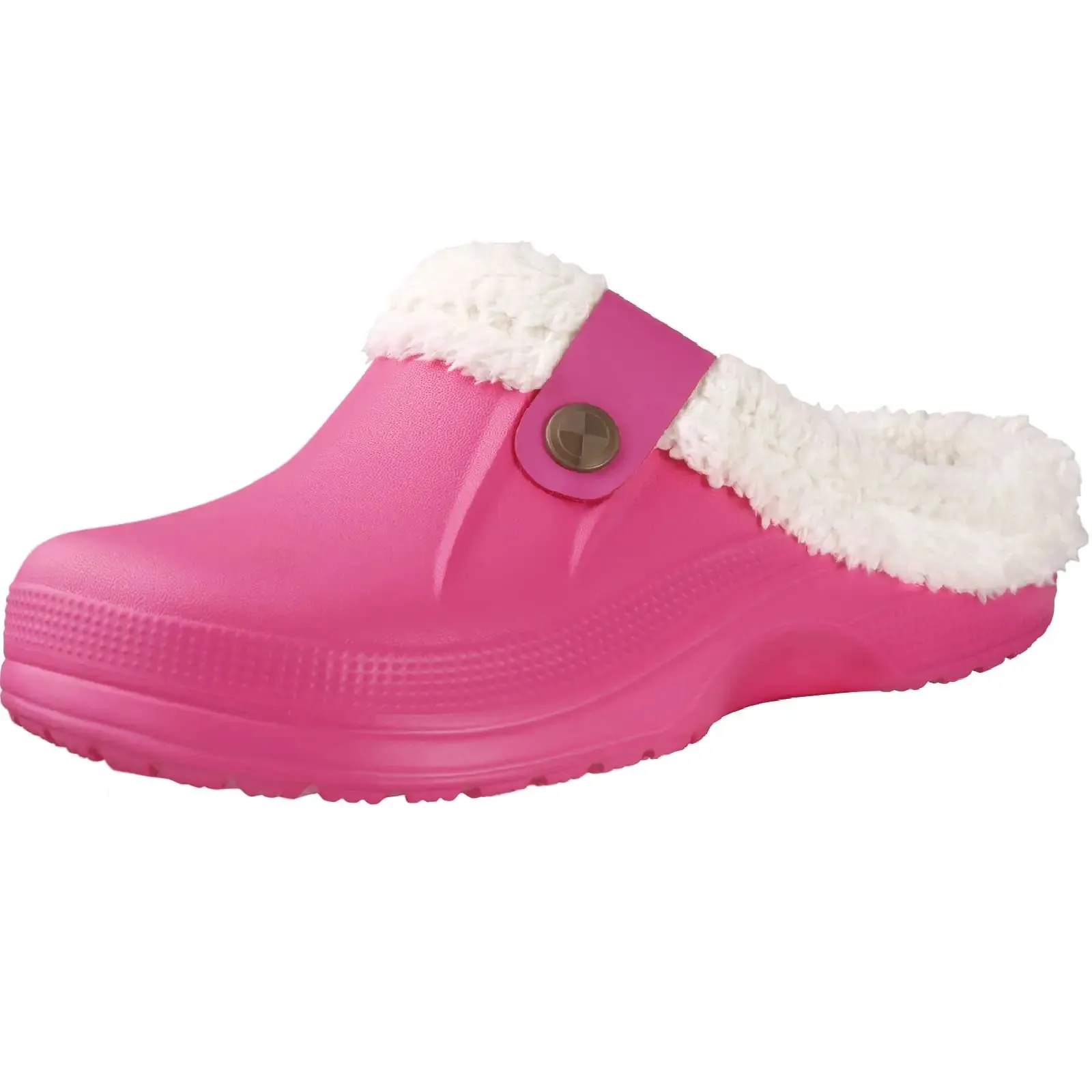 Soft Plush Warm Waterproof Non-slip Clogs