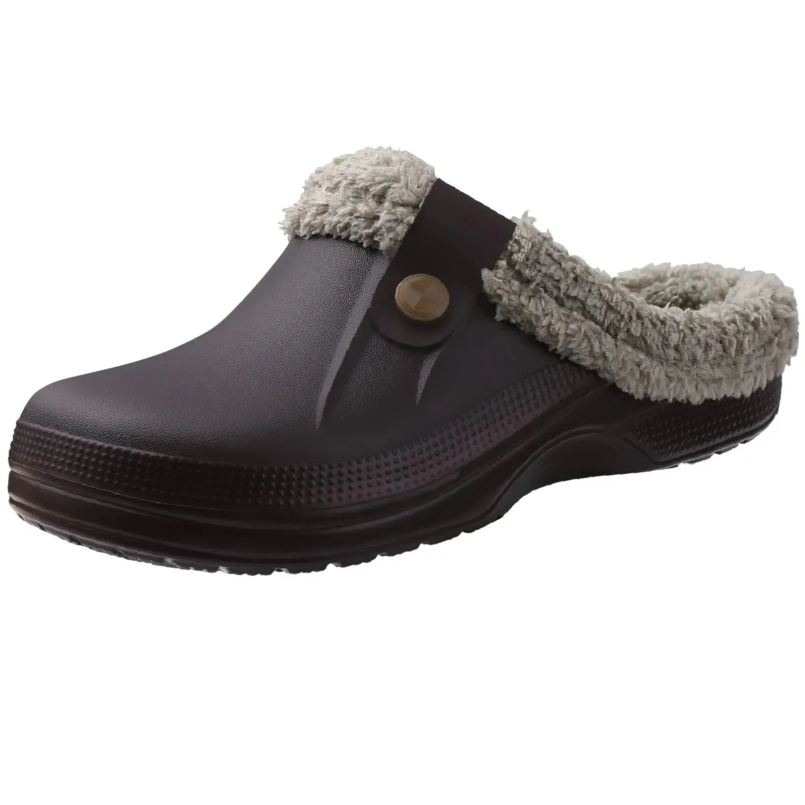 Soft Plush Warm Waterproof Non-slip Clogs