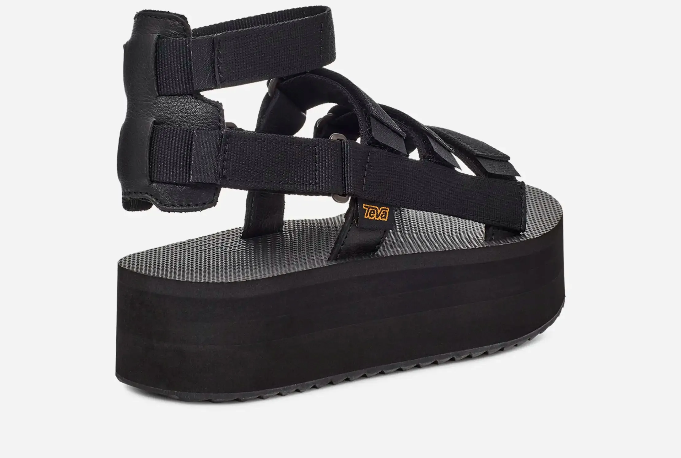 Teva Women's Flatform Mevia Sandals Black 1116810-BLK