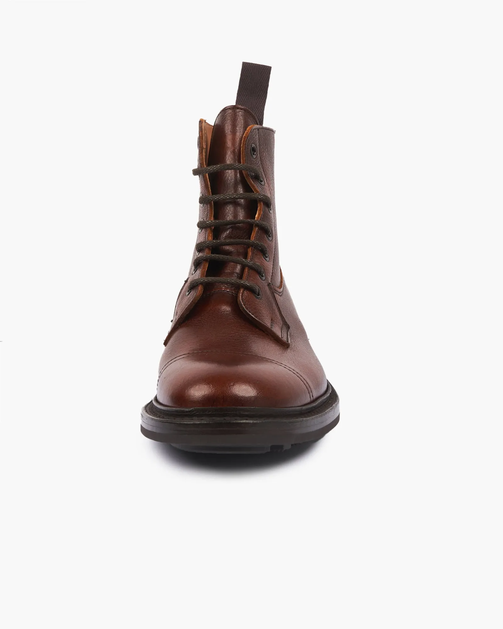 Trickers Grassmere Country Derby Ankle Boot - Caramel Kudu / Ridgeway Sole
