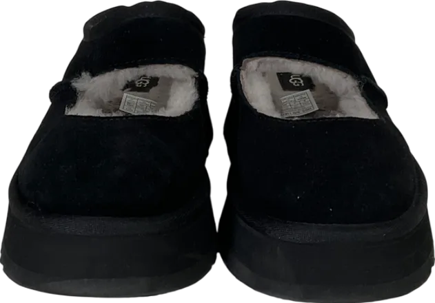 UGG Black Bea Mary Jane Slippers UK 6 EU 39 