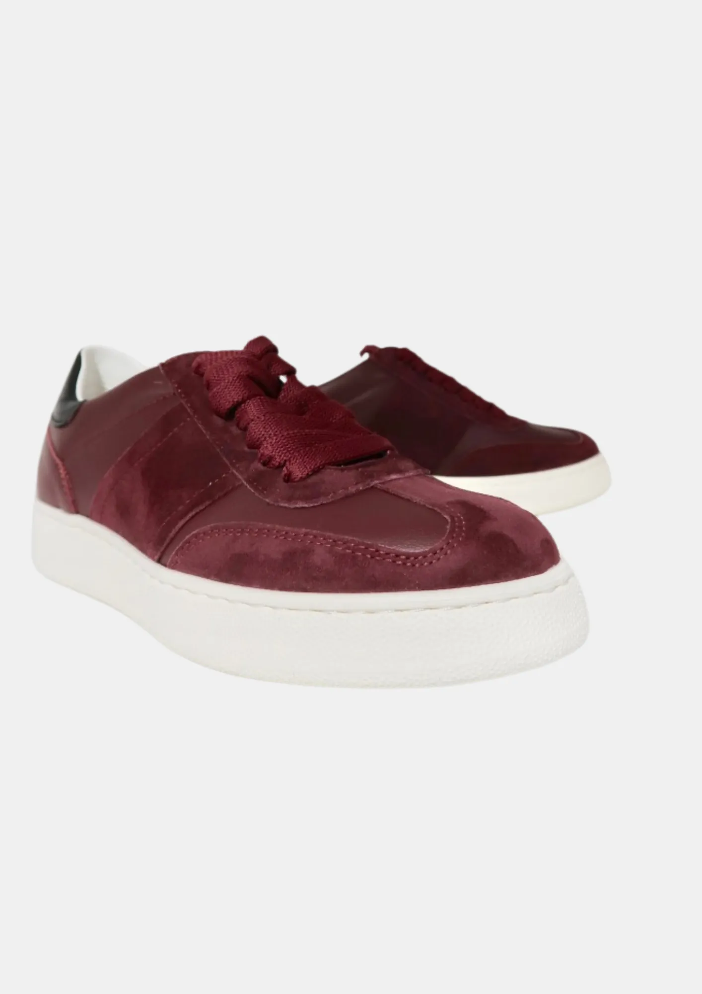 Venice Trainer Burgundy