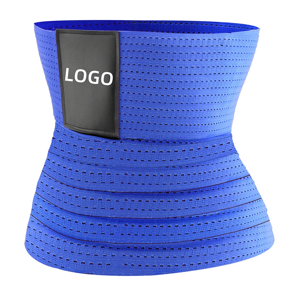 Waist Trimmer Tummy Wrap Breathable Mesh Waist Trainer Belt- One Size Fit All