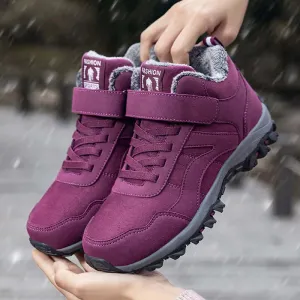 Women's Fur-Lined Winter Ankle Snow Boots