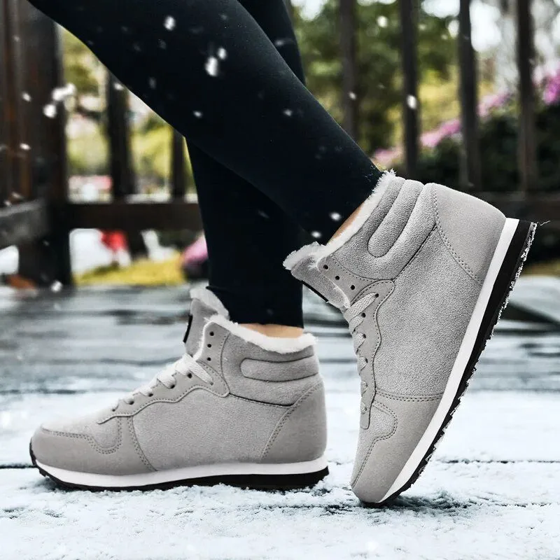 Wooly Lined High Top Boots