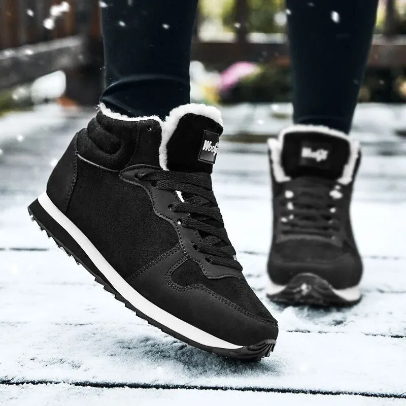 Wooly Lined High Top Boots