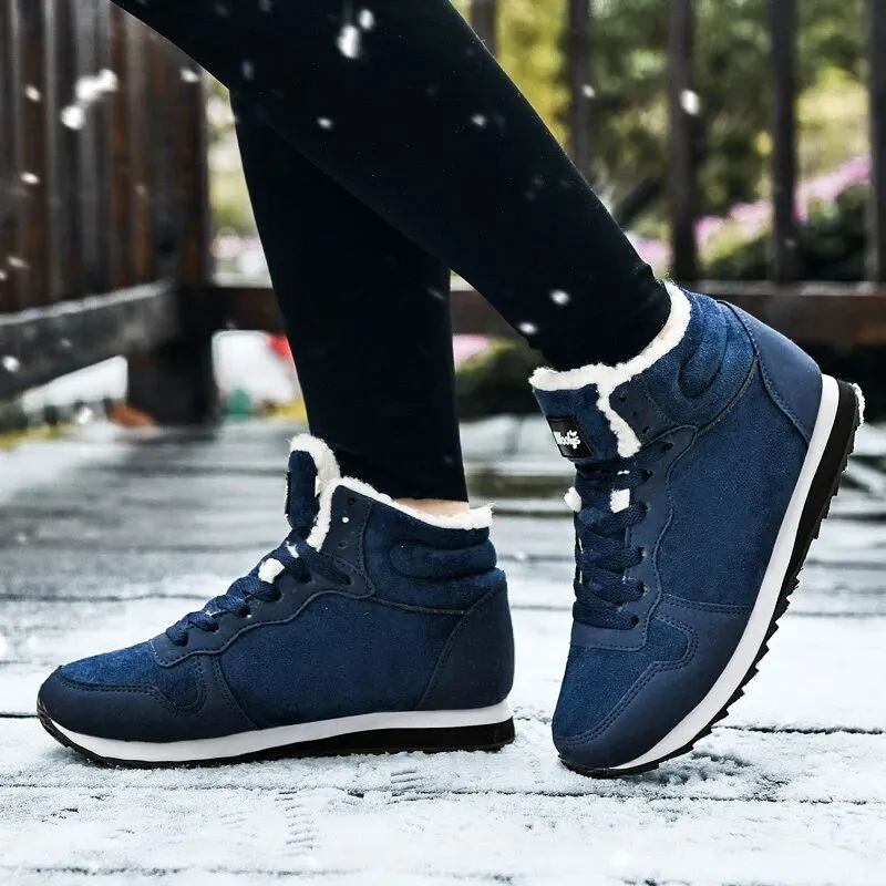Wooly Lined High Top Boots